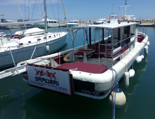 Samurai.  Tu barco para 12 personas