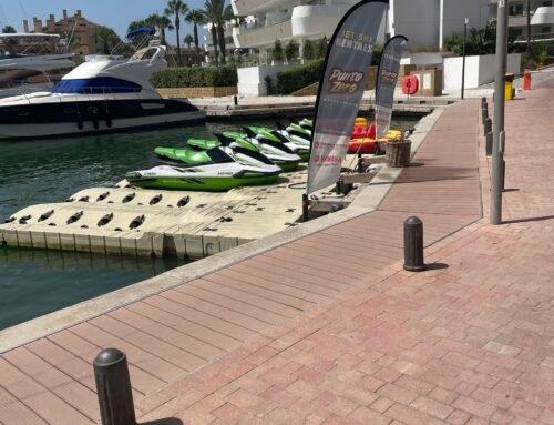 Motos de agua.  Jet Ski en La Marina de Sotogrande