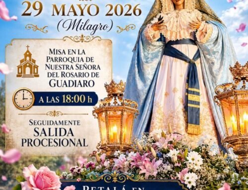 Salida Procesional (Milagro) en Guadiaro. Viernes 29 de mayo de 2026.