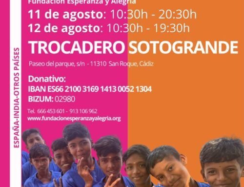 ✨ ¡Vuelve un año más el Bazar Solidario de la India! ✨